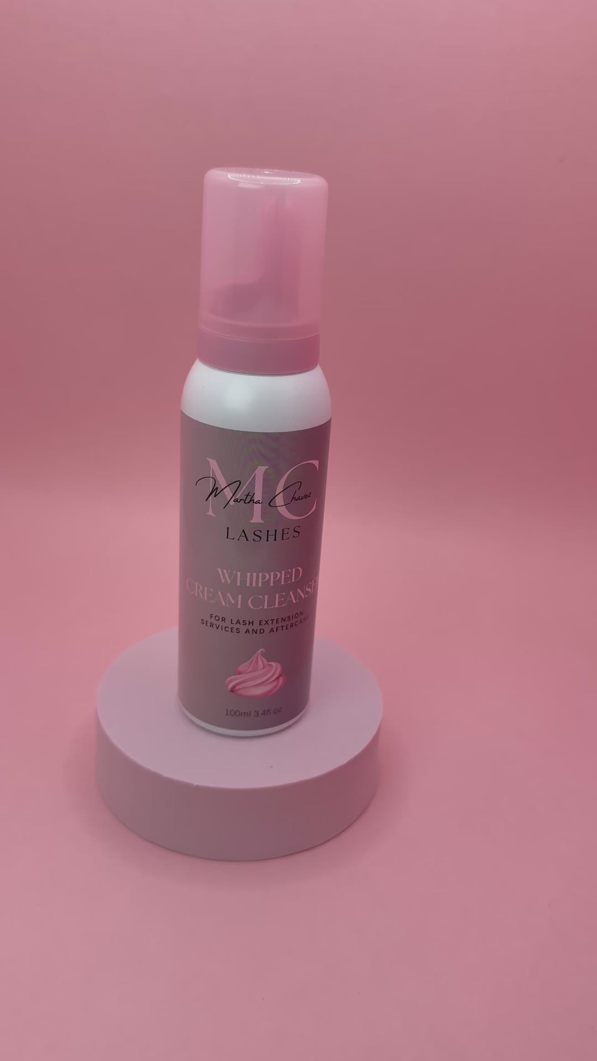 Whipped Cream Cleanser – Limpiador de Pestañas